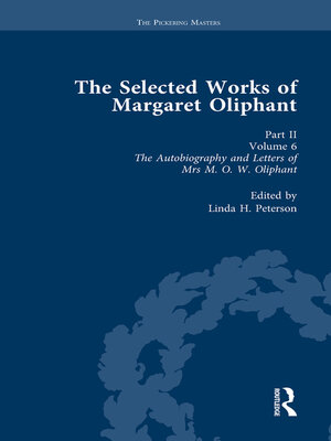 cover image of The Selected Works of Margaret Oliphant, Part II Volume 6